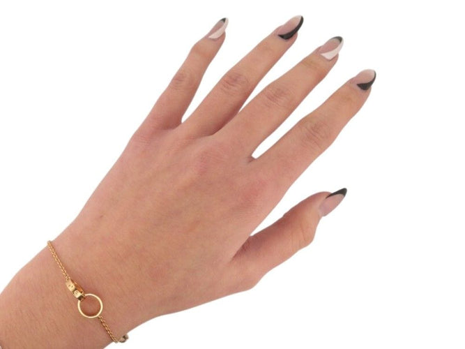 Bracelet bracelet CARTIER love sur chiane b6027100 t17.5 en or jaune 18k 4.1gr 58 Facettes 271110