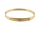 Bracelet bracelet vintage CARTIER love gm 6,5 mm en or jaune 18 carats 19 cm 58 Facettes 267773