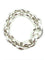 Bracelet HERMES. Collection "Acrobate", bracelet argent GM 58 Facettes