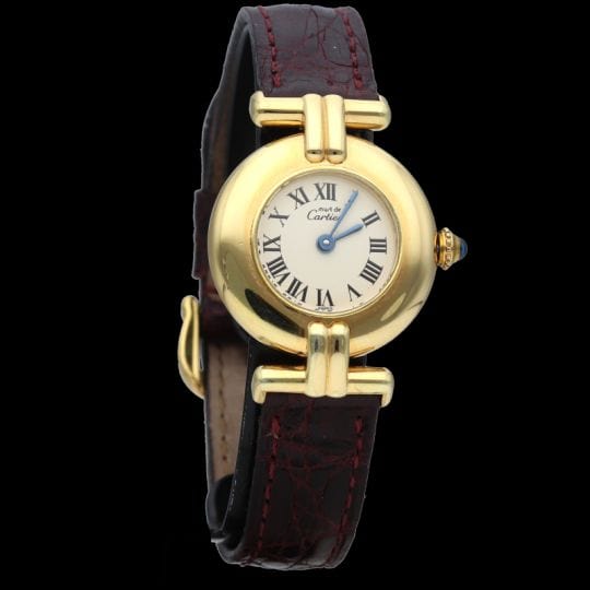 Montre Cartier Montre Colisée Vermeil 58 Facettes MT39180