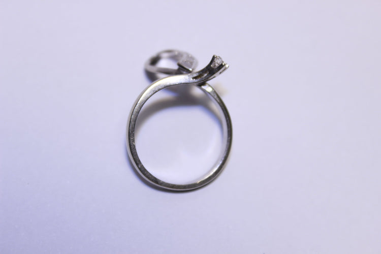 Bague 57 Bague Boucle Diamants 58 Facettes