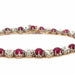 Bracelet Bracelet Rubis Diamants Époque fin 1900 58 Facettes 1.0000114/4