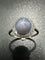 Bague 55 Bague Art Déco Saphir étoilé et diamants, Or et Platine 58 Facettes