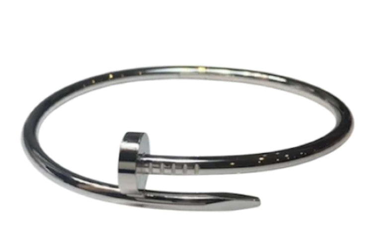 Bracelet CARTIER - Bracelet JUSTE UN CLOU or blanc full set 58 Facettes