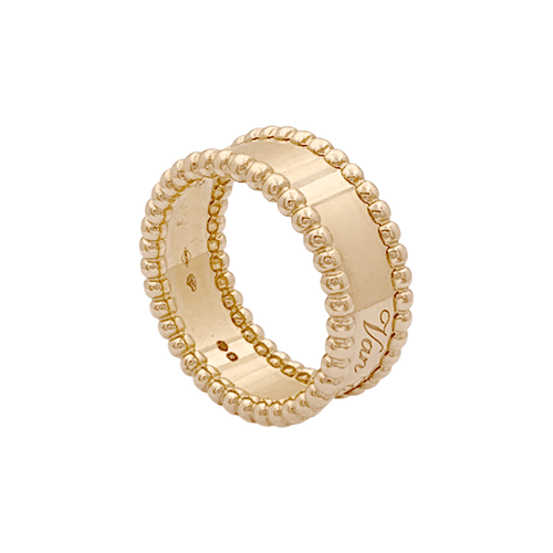 Bague 50 Bague Van Cleef & Arpels, "Perlée signature", or jaune. 58 Facettes 34580