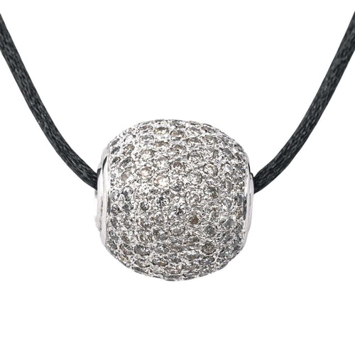 Pendentif Pendentif Or blanc Diamant 58 Facettes 4388290CN