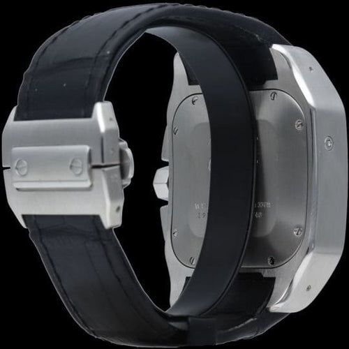Montre Cartier Montre Santos 100 Xl Chronograph 58 Facettes MT44201