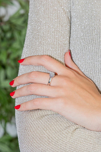 Bague 55 Bague Argent Calcédoine 58 Facettes 2479268CN