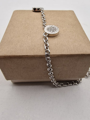 Collier Bvlgari - Collier Bvlgari Bvlgari double face pavé de diamants et onyx en or blanc 18k 58 Facettes