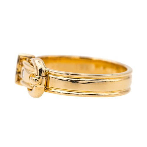 Bague 57 Hermès Bague  Or jaune Diamant 58 Facettes 4250494CN