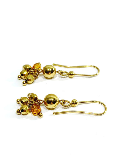Boucles d'oreilles Paire de boucle d'oreilles en or et perles 58 Facettes