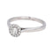 Bague 53 Bague Or blanc Diamant 58 Facettes 4723531CN