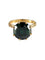 Bague 52 Bague Or Jaune Tourmaline Verte 58 Facettes