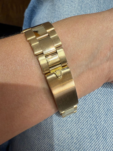 Montre ROLEX - Montre Datejust Or jaune 18 carats - Modèle 1501 - Année 1970 58 Facettes 1.0000555/1
