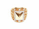 Bague 54 Bague Or rose Diamant 58 Facettes 578648RV
