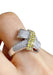 Ring 51 Knot ring, in gold and diamonds 58 Facettes