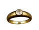 Bague 47 Jonc or jaune diamant 58 Facettes C1485