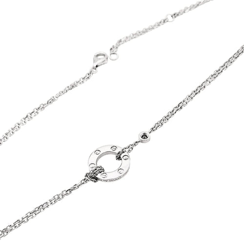 Collier Collier Cartier, « Love», or blanc, diamants. 58 Facettes 35189