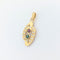 Pendentif Pendentif or jaune, diamants, rubis et émeraude 58 Facettes 31224
