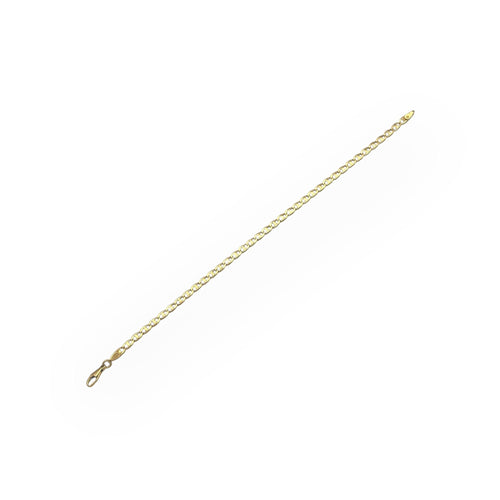 Bracelet maille marine en or jaune 750 (18k)