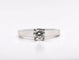 Bague Bague solitaire en or blanc avec diamant de 0,750 carat 58 Facettes
