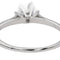 Bague 57 Bague Solitaire Or blanc Diamant 58 Facettes 3090581CN