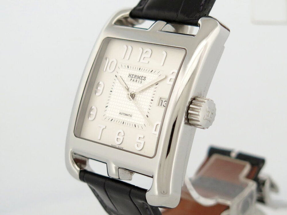 Montre montre HERMES cape cod tgm cd5.810 automatiques en acier palladie 58 Facettes 266236