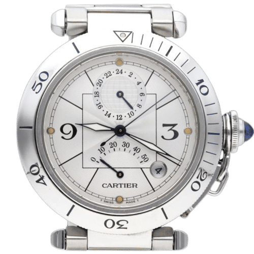 Montre Cartier Montre Pasha Gmt Power Reserve 58 Facettes MT44060