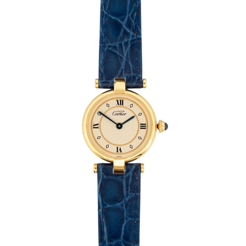 Cartier Must Vendôme - Gold circle dial - SM