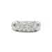 Bague 58 Bague or blanc diamants 58 Facettes 220452R