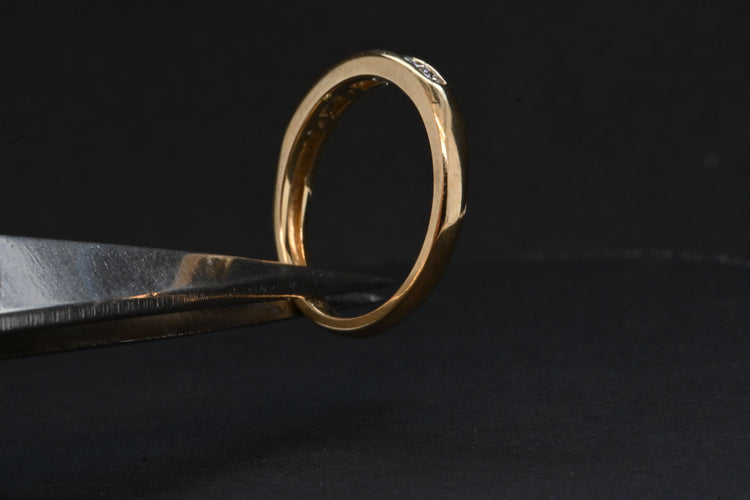 Bague 49 Bague Diamant Or Jaune 58 Facettes