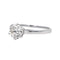 Bague 54 Bague  Solitaire Or blanc Diamant 58 Facettes 4045632CN