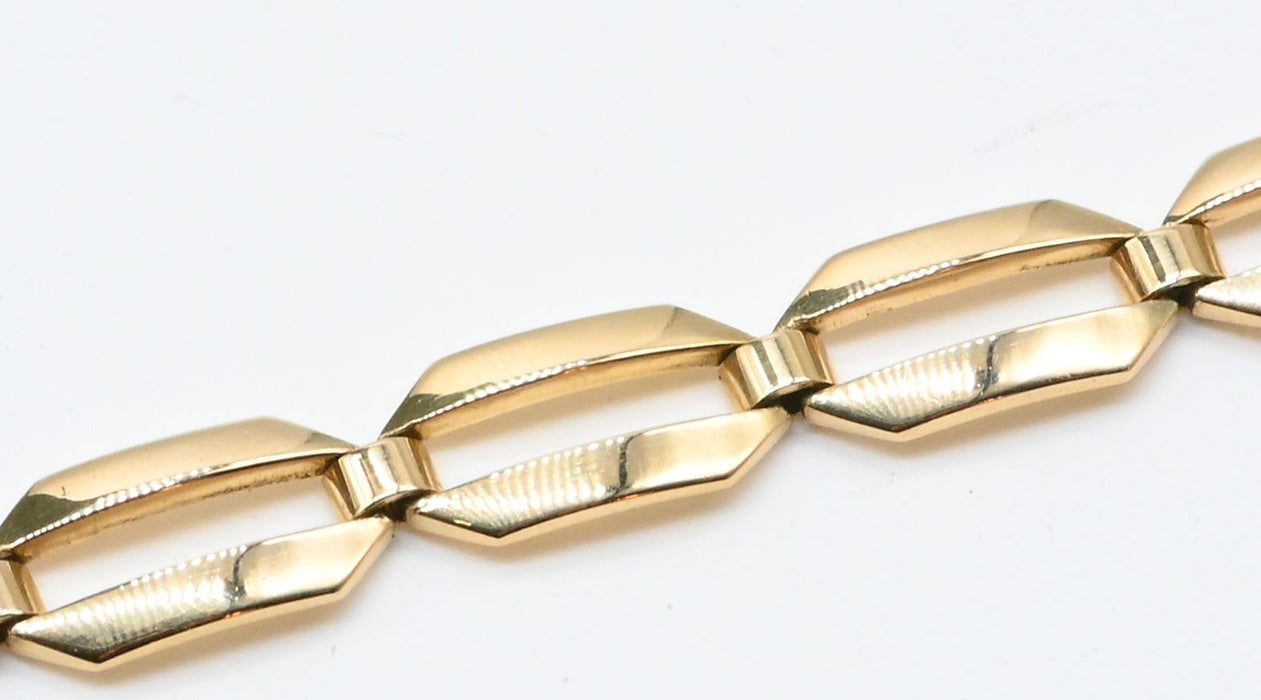 Bracelet vintage circa 50 or jaune