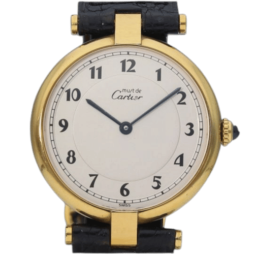 Montre Cartier Montre Must De Cartier Vermeil 58 Facettes MT44880