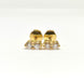 Boucles d'oreilles Boucles d’oreilles or jaune et diamants 58 Facettes