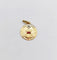 Pendentif Augis - Pendentif médaille d'amour 14 mm en or 18k et rubis 58 Facettes A06576