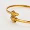 Bracelet Bracelet vintage en or jaune 18K têtes de Bélier 58 Facettes