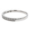 Bague 50 Mauboussin Bague Demi alliance Lovissime aussi Or blanc Diamant 58 Facettes 1155593CN