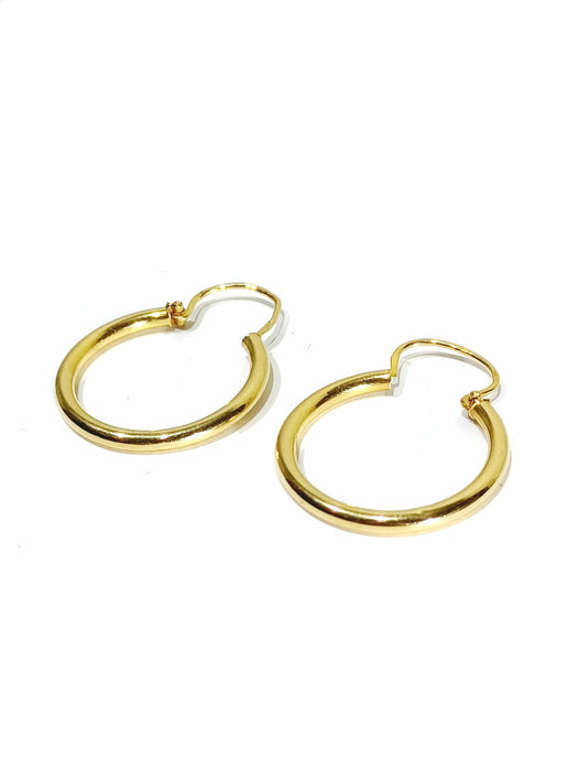 Boucles d'oreilles Paire De Boucles d'Oreilles créole en or 58 Facettes