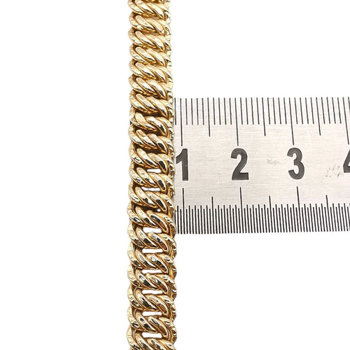 Bracelet Bracelet Maille américaine or jaune 58 Facettes