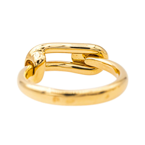 Bague 56 Hermès Bague  Or jaune Saphir 58 Facettes 4250493CN