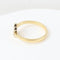 Bague Bague en or jaune 18 carats avec diamant taille brillant 58 Facettes 129540B