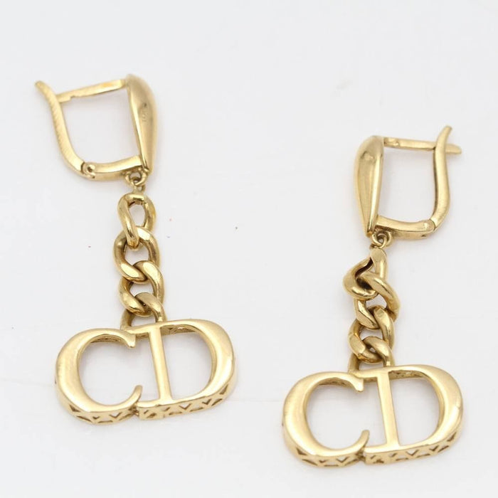 Boucles d'oreilles Boucles d'oreilles CD en or jaune 58 Facettes E361399A