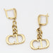 Boucles d'oreilles Boucles d'oreilles CD en or jaune 58 Facettes E361399A