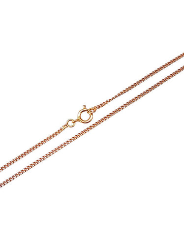 Collier Chaîne maille gourmette 46 cm 58 Facettes CH.gour-1368.3