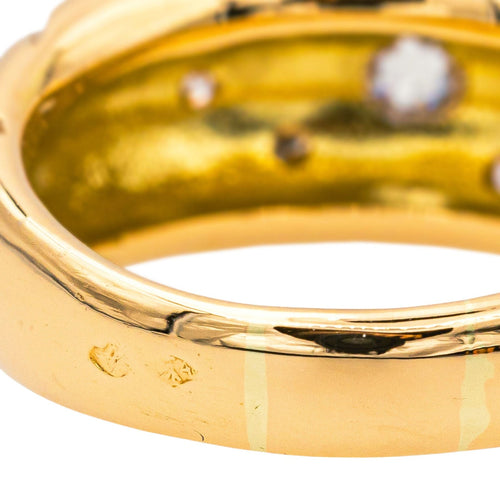 Bague 57 Bague  Or jaune Diamant 58 Facettes 3989807CN