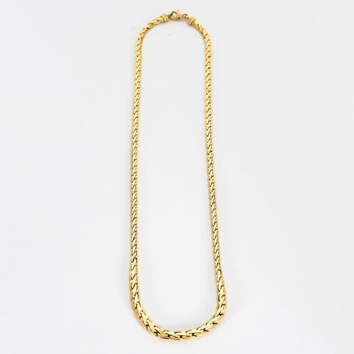 Collier Collier maille en or jaune 58 Facettes a definir