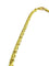 Collier Or jaune Lisse et Sablé