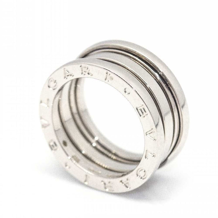 Bague 52 BVLGARI - Bague B.ZERO 1 Or Blanc 58 Facettes D361900SO