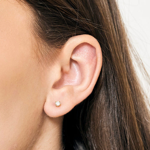 Boucles d'oreilles Boucles d'oreilles en Or jaune 18k Diamants 58 Facettes 250330